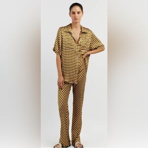 DISSH - Gala Lime Satin Vacation Set